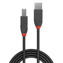 KABELAS USB2 AB 10M / ANTHRA 36677 LINDY KABELAS USB2 AB 10M / ANTHRA 36677 LINDY