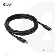 CABLE USB-C TO USB-C 2M / M / F CAC-1529 CLUB3D