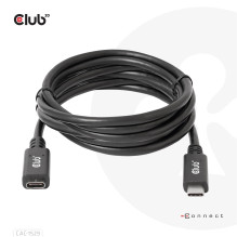 CABLE USB-C TO USB-C 2M / M / F CAC-1529 CLUB3D