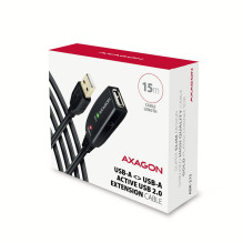 CABLE USB2.0 A-M / A-F ACTIVE / 15M ADR-215 AXAGON