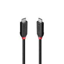 CABLE USB4 240W TYPE C 1M / BLACK LINE 37001 LINDY