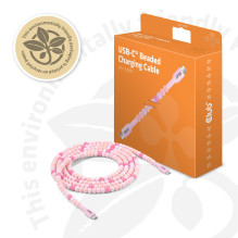 CLUB3D LAIDAS USB-C Į USB-C / ROŽINIS CAC-3010