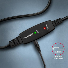 KABELIS USB2.0 AM / BM ACTIVE / 20M ADR-220B AXAGON
