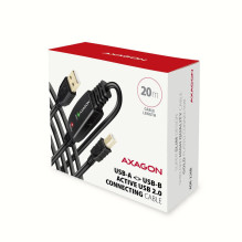 CABLE USB2.0 A-M / B-M ACTIVE / 20M ADR-220B AXAGON
