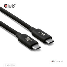 CABLE USB-C TO USB-C 1.2M / BLACK CAC-1570 CLUB3D