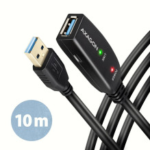 KABELAS USB3.2 AM / AF ACTIVE / 10M ADR-310 AXAGON