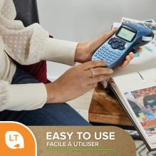Label printer - Dymo LetraTag LT-100H 203 DPI Compact design Black / White