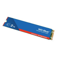 M.2 SSD - Western Digital Blue SA510 2TB 560 MB/s Read 520 MB/s Write Black M.2 SSD - Western Digital Blue SA510 2TB 560 MB/s Read 520 MB/s Write Black