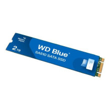 M.2 SSD - Western Digital Blue SA510 2TB 560 MB / s Skaityti 520 MB / s Rašyti Juodas