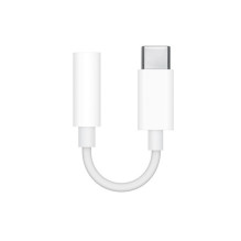 Audio Adapter - Apple USB-C To 3.5mm Male White Audio Adapter - Apple USB-C To 3.5mm Male White