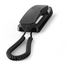 Laidinis Telefonas - GIGASET DESK 200 Kompaktiškas Sieninis Montuojamas Su Reguliuojamais Skambėjimo Tonais Juodas Laidinis Telefonas - GIGASET DESK 200 Kompaktiškas Sieninis Montuojamas Su Reguliuojamais Skambėjimo Tonais Juodas