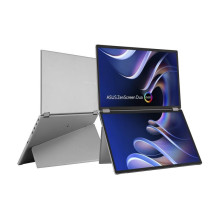 Monitorius - Asus Monitor MQ149CD Nešiojamas Dviejų Ekranų OLED 12-14" 1ms HDMI USB-C
