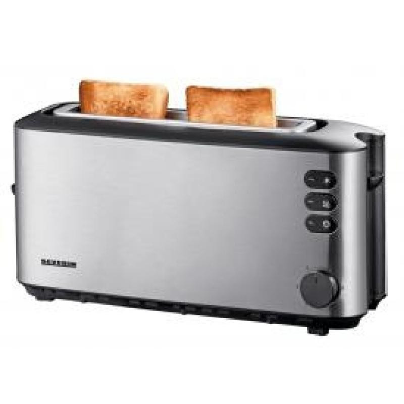 Toaster - Severin AT 2515 2-Slice Stainless Steel With Adjustable Browning Control Silver