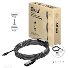 CABLE USB3.2 REPEATER 10M / M / F CAC-1405 CLUB3D