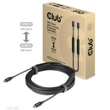 CABLE USB-C TO USB-C 5M / M / M CAC-1535 CLUB3D