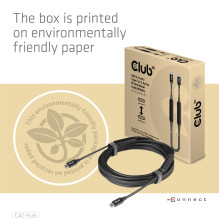 KABELAS USB-C Į USB-C 5M / M / M CAC-1535 CLUB3D