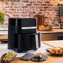 Tefal Easy Fry Grill EY5058 Vienguba 4,2 l Atskirai stovinti 1550 W Karšto oro gruzdintuvė Juoda