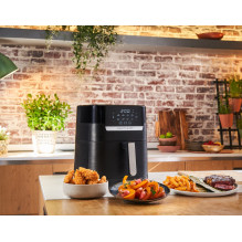 Tefal Easy Fry Grill EY5058 Vienguba 4,2 l Atskirai stovinti 1550 W Karšto oro gruzdintuvė Juoda