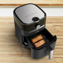 Tefal Easy Fry Grill EY5018 Vienvietis 4,2 l Atskirai stovintis 1550 W Karšto oro gruzdintuvė Juoda