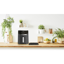 Tefal Easy Fry Grill EY5058 Vienguba 4,2 l Atskirai stovinti 1550 W Karšto oro gruzdintuvė Juoda
