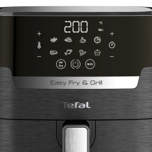 Tefal Easy Fry Grill EY5058 Vienguba 4,2 l Atskirai stovinti 1550 W Karšto oro gruzdintuvė Juoda