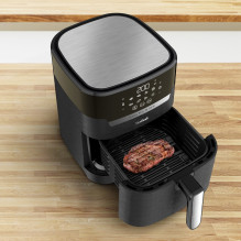 Tefal Easy Fry Grill EY5058 Vienguba 4,2 l Atskirai stovinti 1550 W Karšto oro gruzdintuvė Juoda