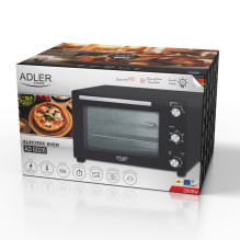 Adler AD 6028 orkaitė, juoda