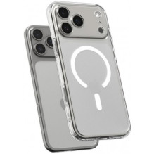 Spigen Ultra Hybrid MagSafe Case iPhone 17 Pro Max Clear-Frost White