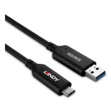CABLE USB3.2 TYPE A TO C 25M / 43396 LINDY