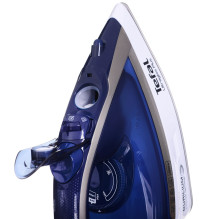Tefal Ultimate Pure FV6812E0 iron Steam iron 2800 W Blue, Silver