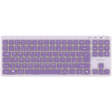 CANYON klaviatūra OnType 10 žemo profilio EN laidinė violetinė