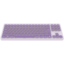 CANYON klaviatūra OnType 10 žemo profilio EN laidinė violetinė