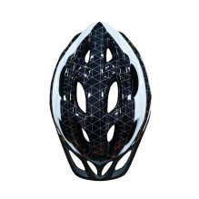 BICYCLE HELMET BLACK-WHITE SIZE L BICYCLE HELMET BLACK-WHITE SIZE L