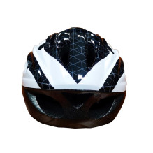 BICYCLE HELMET BLACK-WHITE SIZE L BICYCLE HELMET BLACK-WHITE SIZE L