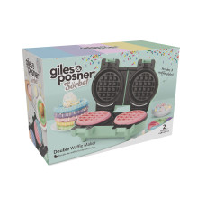 Giles &amp; Posner EK5922GSGRVDE Double Waffle Maker