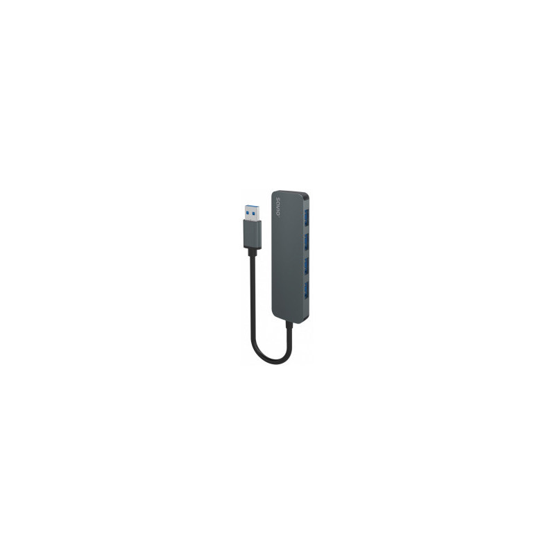 USB šakotuvas Savio AK-53 4 prievadų USB 3.1 Gen 1