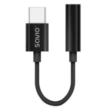 Cable Savio USB-C Male -...