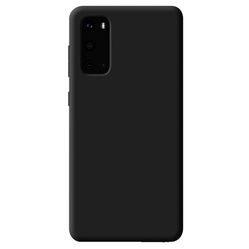 „Evelatus“ „Samsung Galaxy S20 Nano“ silikoninis dėklas, minkštas lietimui, TPU, juodas