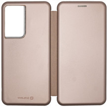 Evelatus Samsung Galaxy S21 Ultra Book Case Rose Gold