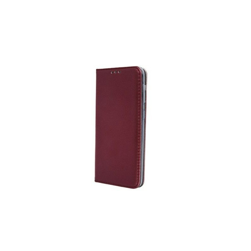 iLike Xiaomi išmanusis magnetinis dėklas Redmi Note 11 Pro 4G / Note 11 Pro 5G bordo spalvos