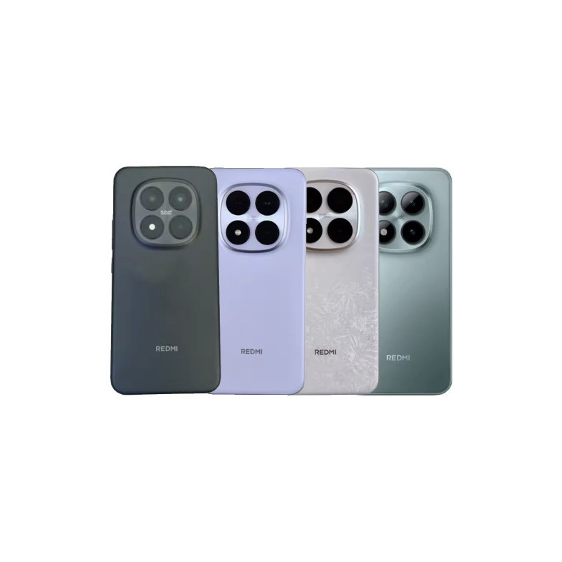 Galinis dangtelis skirtas Xiaomi Redmi Note 15 Pro+ 4G / Black / (su kameros stikliuku) OEM