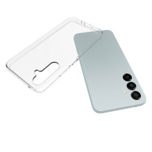 „Evelatus“ „Samsung Galaxy S23“ skaidrus silikoninis dėklas, 1,5 mm TPU, permatomas