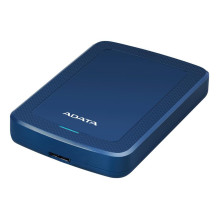 Išorinis HDD, ADATA, HV300, 1TB, USB 3.1, mėlyna spalva, AHV300-1TU31-CBL