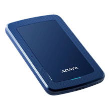 Išorinis HDD, ADATA, HV300, 1TB, USB 3.1, mėlyna spalva, AHV300-1TU31-CBL