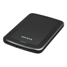 External HDD, ADATA, HV300, 1TB, USB 3.1, Colour Black, AHV300-1TU31-CBK