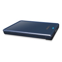 External HDD, ADATA, HV620S, 2TB, USB 3.1, Colour Blue, AHV620S-2TU31-CBL