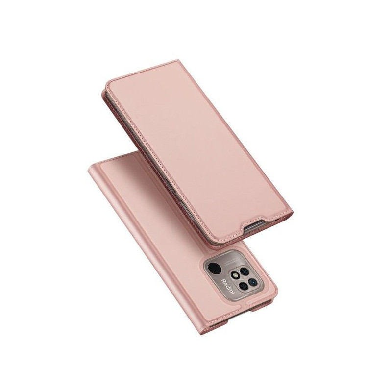 Dux Ducis Xiaomi Redmi 10C Skin Pro flip case Pink
