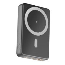Evelatus Wireless Power Bank 22.5W 10000 mAh Type-C Black Evelatus Wireless Power Bank 22.5W 10000 mAh Type-C Black