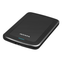 External HDD, ADATA, HV300, 4TB, USB 3.1, Colour Black, AHV300-4TU31-CBK