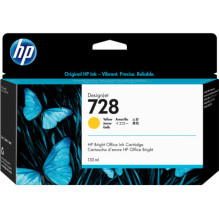 HP Ink 728 / F9J65A Yellow XL HP Ink 728 / F9J65A Yellow XL